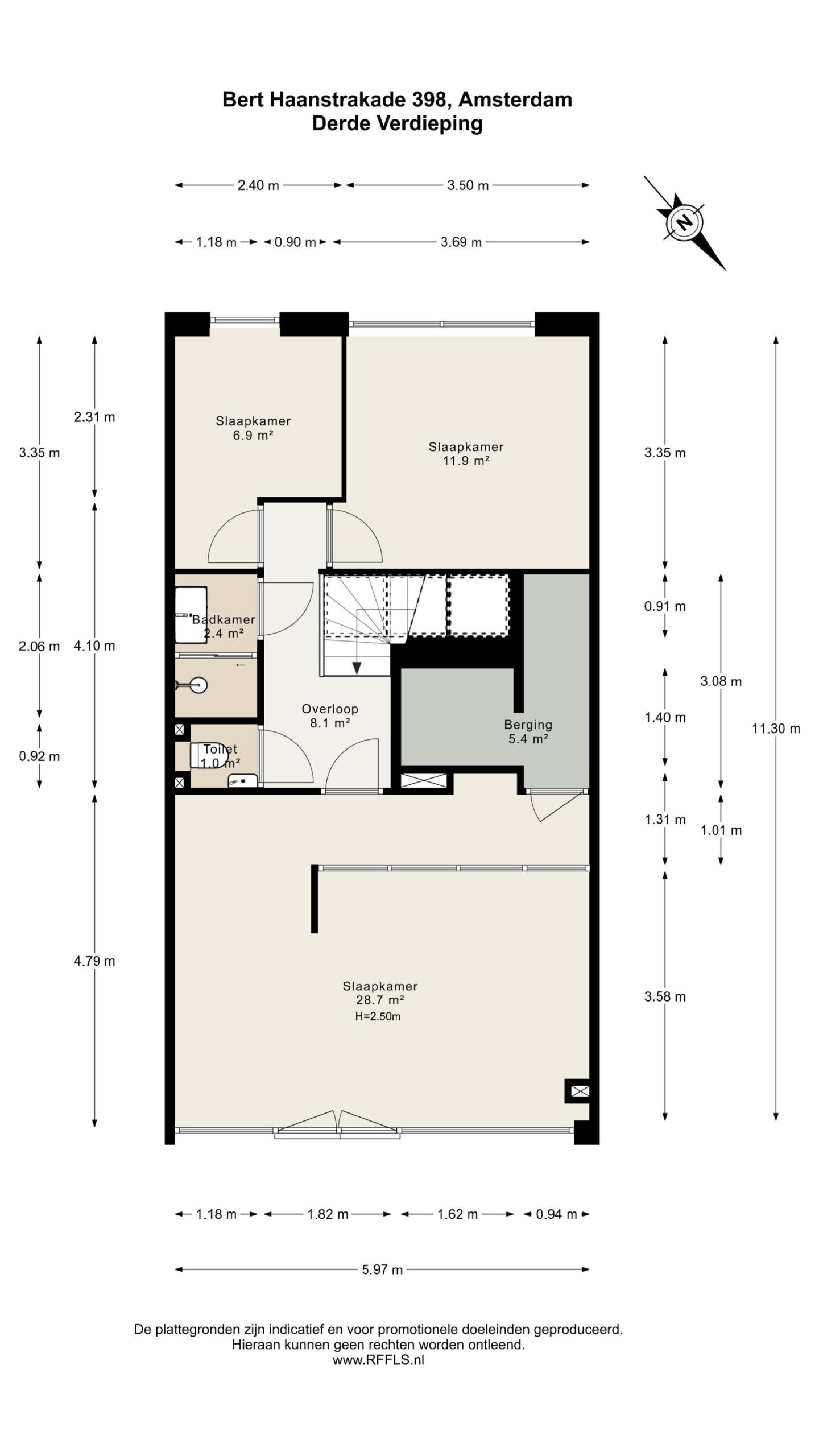 Bert Haanstrakade 398 in AMSTERDAM-65