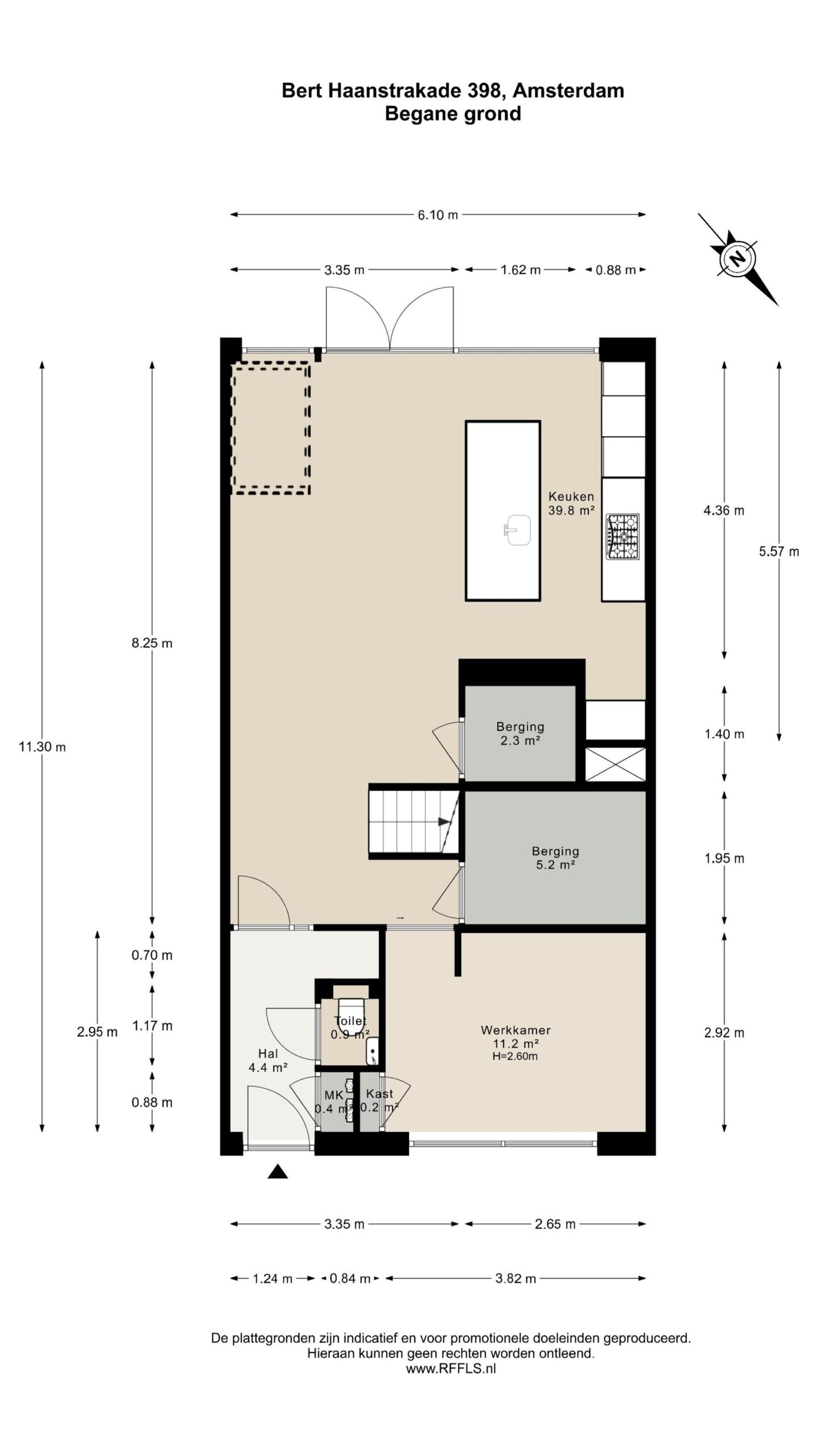 Bert Haanstrakade 398 in AMSTERDAM-62