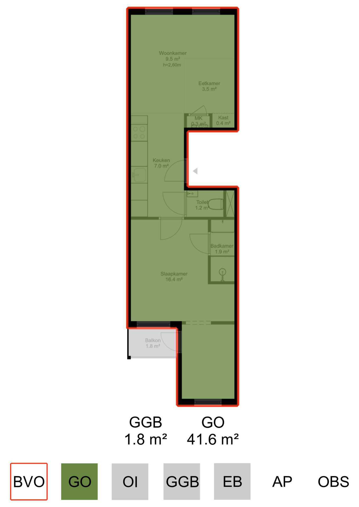 Kinkerstraat 14 2 in AMSTERDAM-31