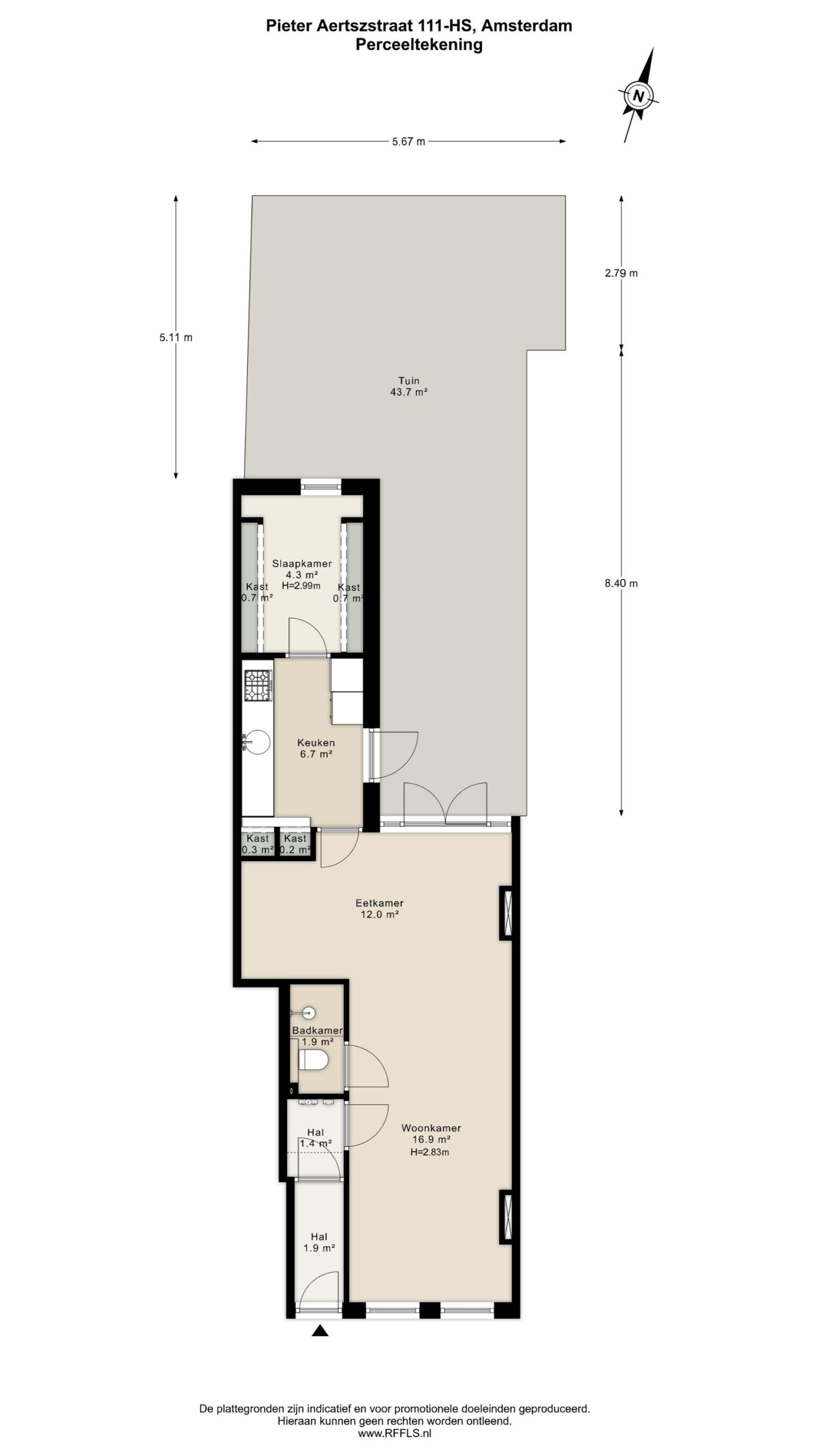 Pieter Aertszstraat 111 H in AMSTERDAM-24