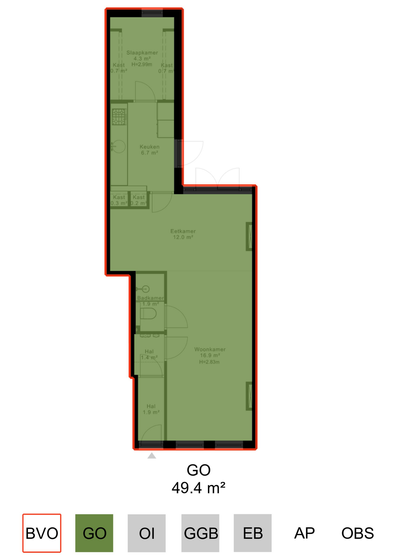 Pieter Aertszstraat 111 H in AMSTERDAM-26