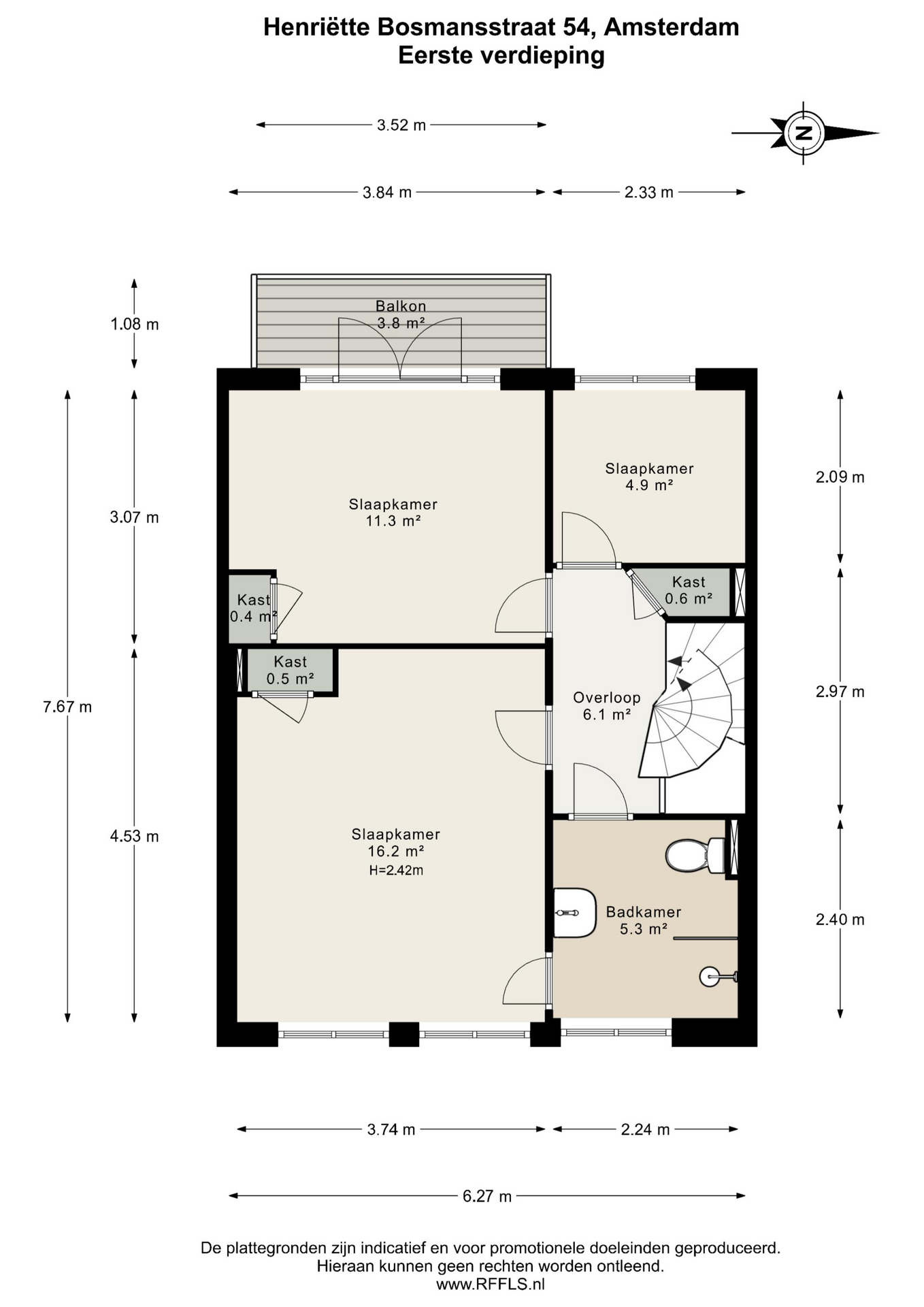 Henriëtte Bosmansstraat 54 in AMSTERDAM-37