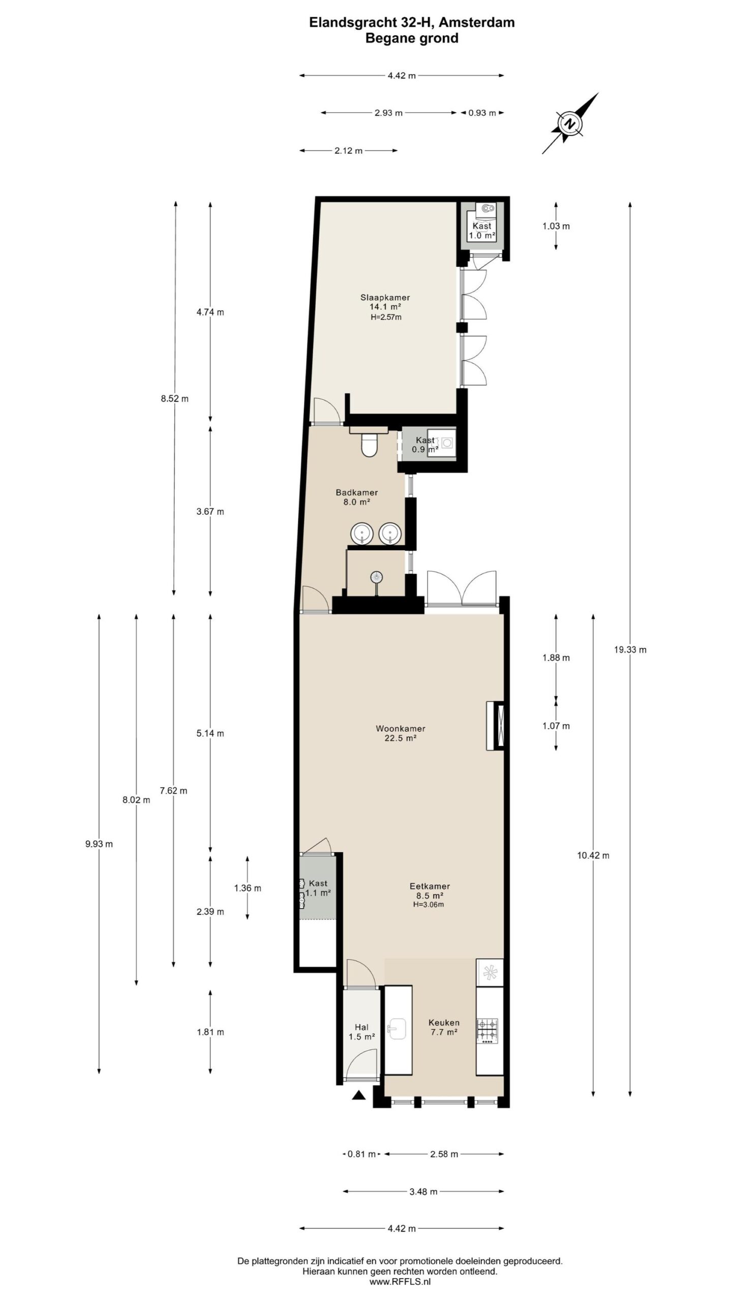 Elandsgracht 32 H in AMSTERDAM-35