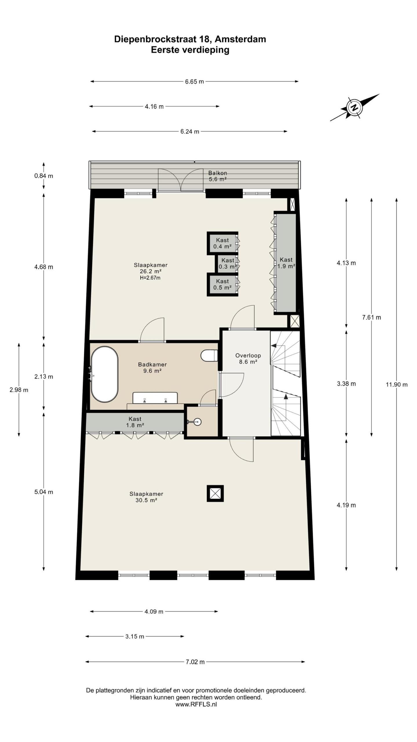 Diepenbrockstraat 18 in AMSTERDAM-69