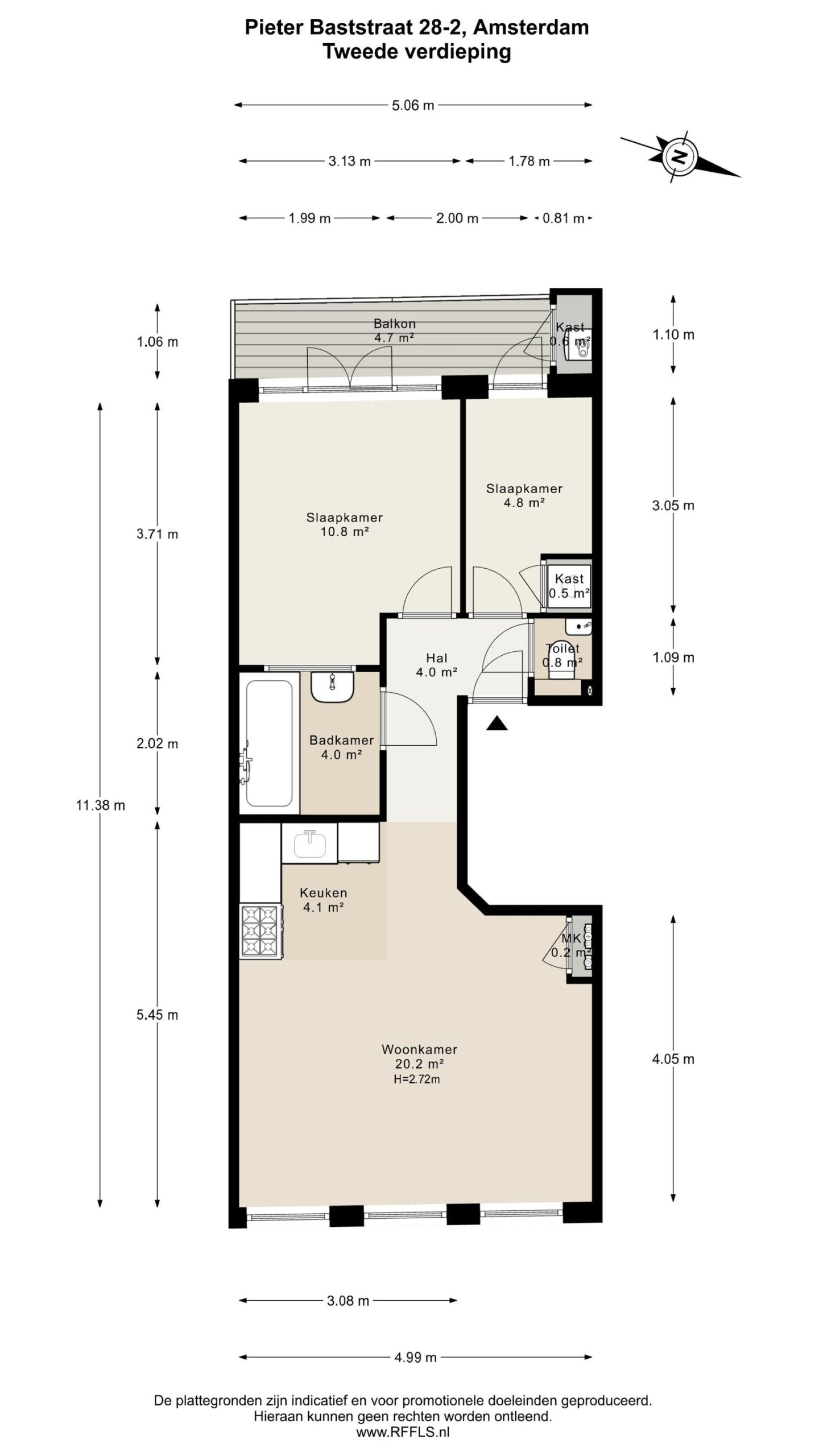 Pieter Baststraat 28 2 in AMSTERDAM-24