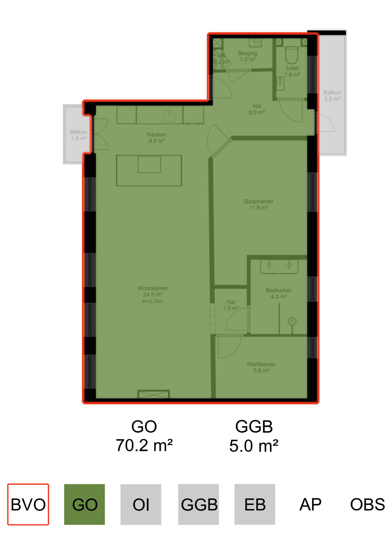 Da Costakade 49 3 in AMSTERDAM-25