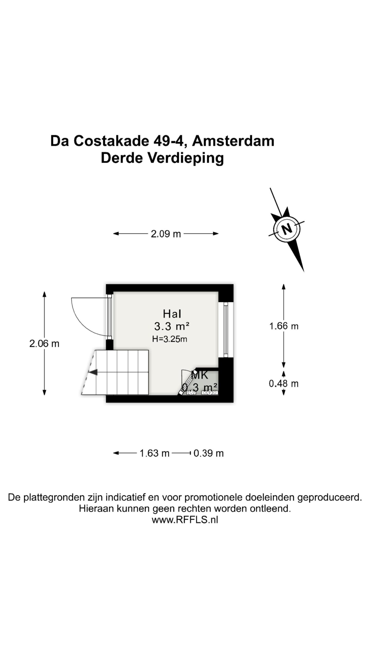 Da Costakade 49 4 in AMSTERDAM-35