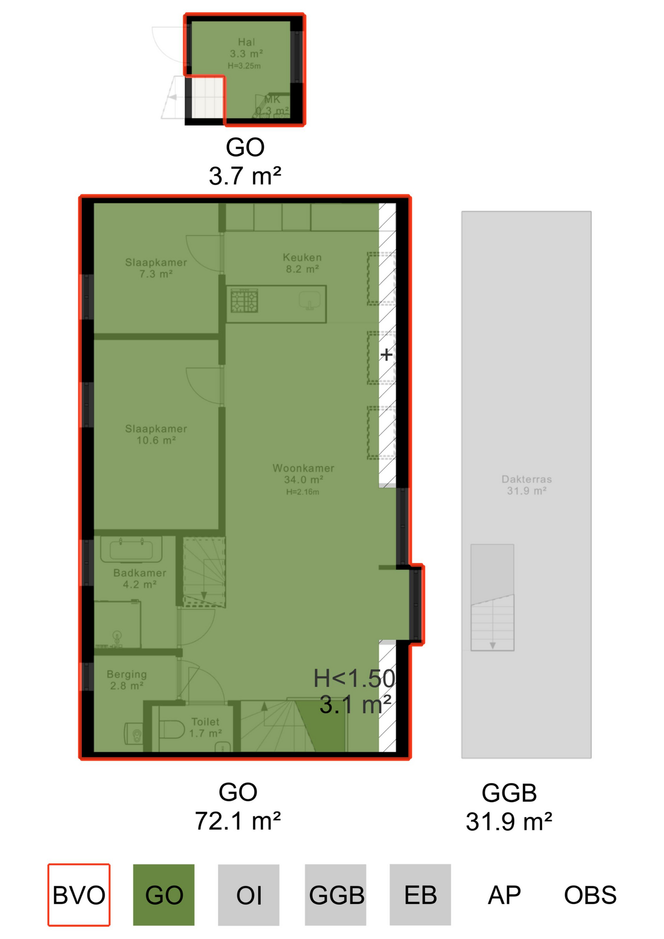 Da Costakade 49 4 in AMSTERDAM-41