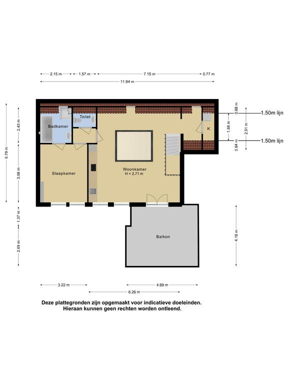 Wijdesteeg 3 L in AMSTERDAM-35