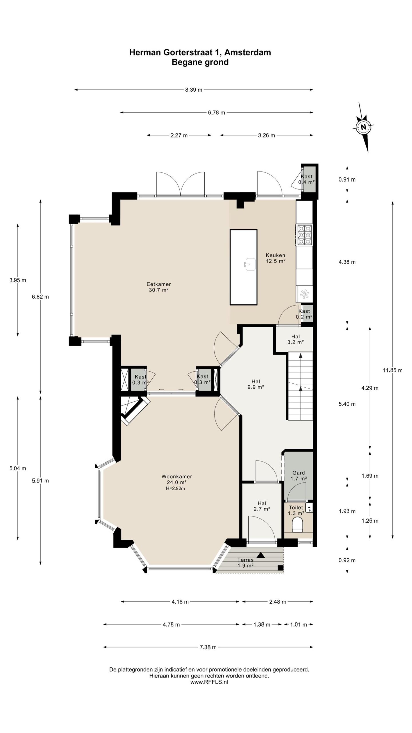 Herman Gorterstraat 1 in AMSTERDAM-47