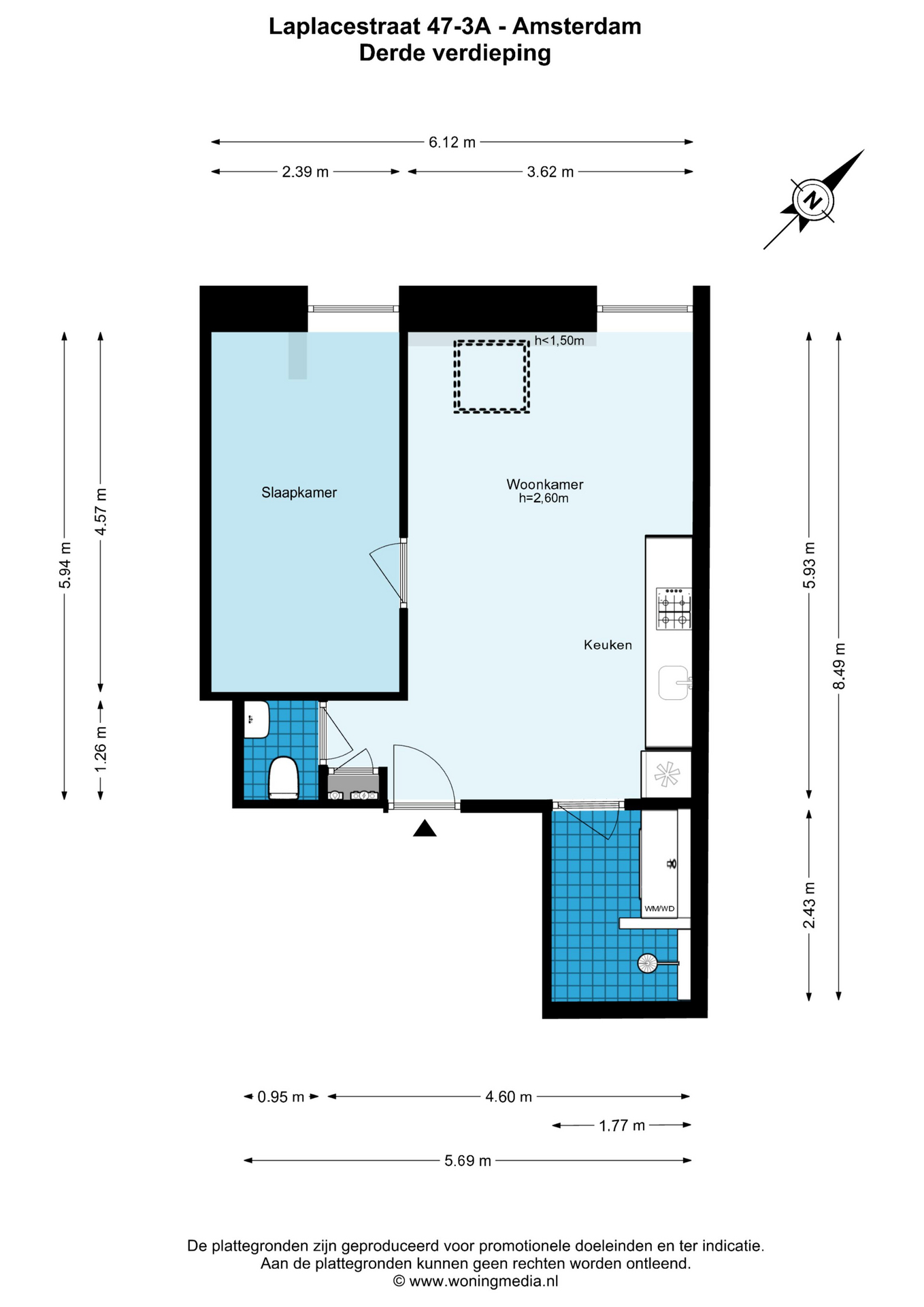 Laplacestraat 47 3A in AMSTERDAM-22