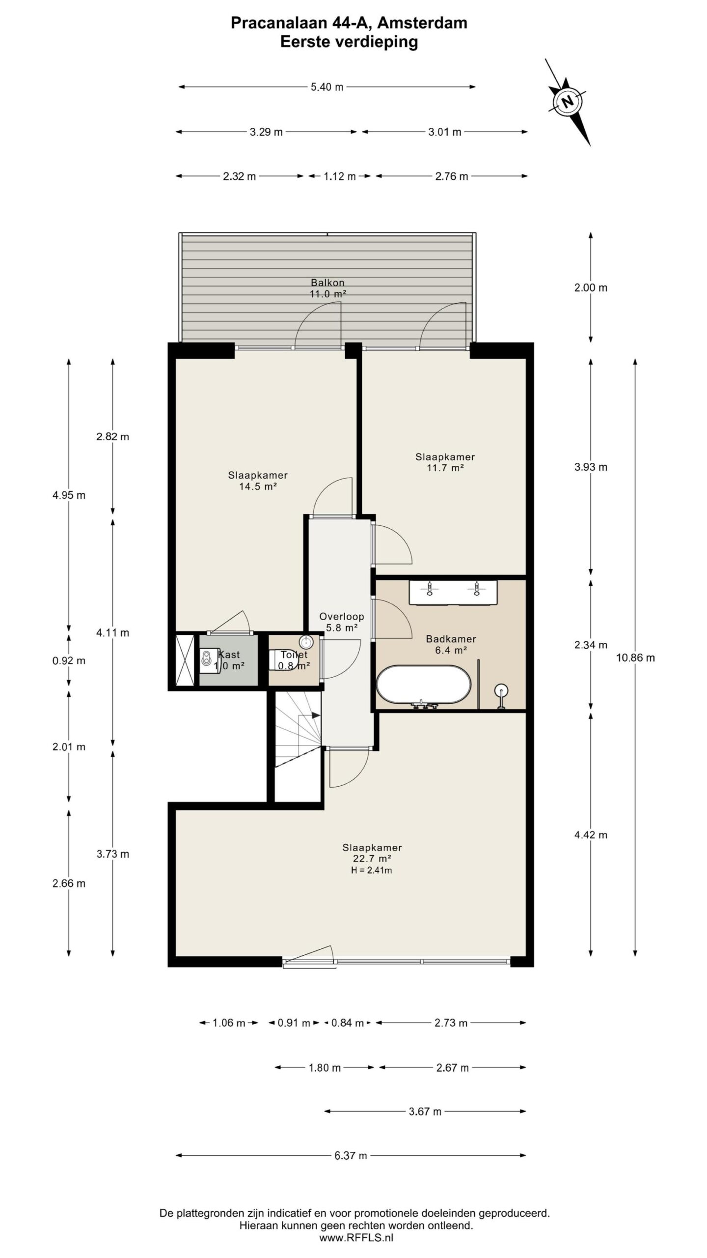 Pracanalaan 44 A in AMSTERDAM-40