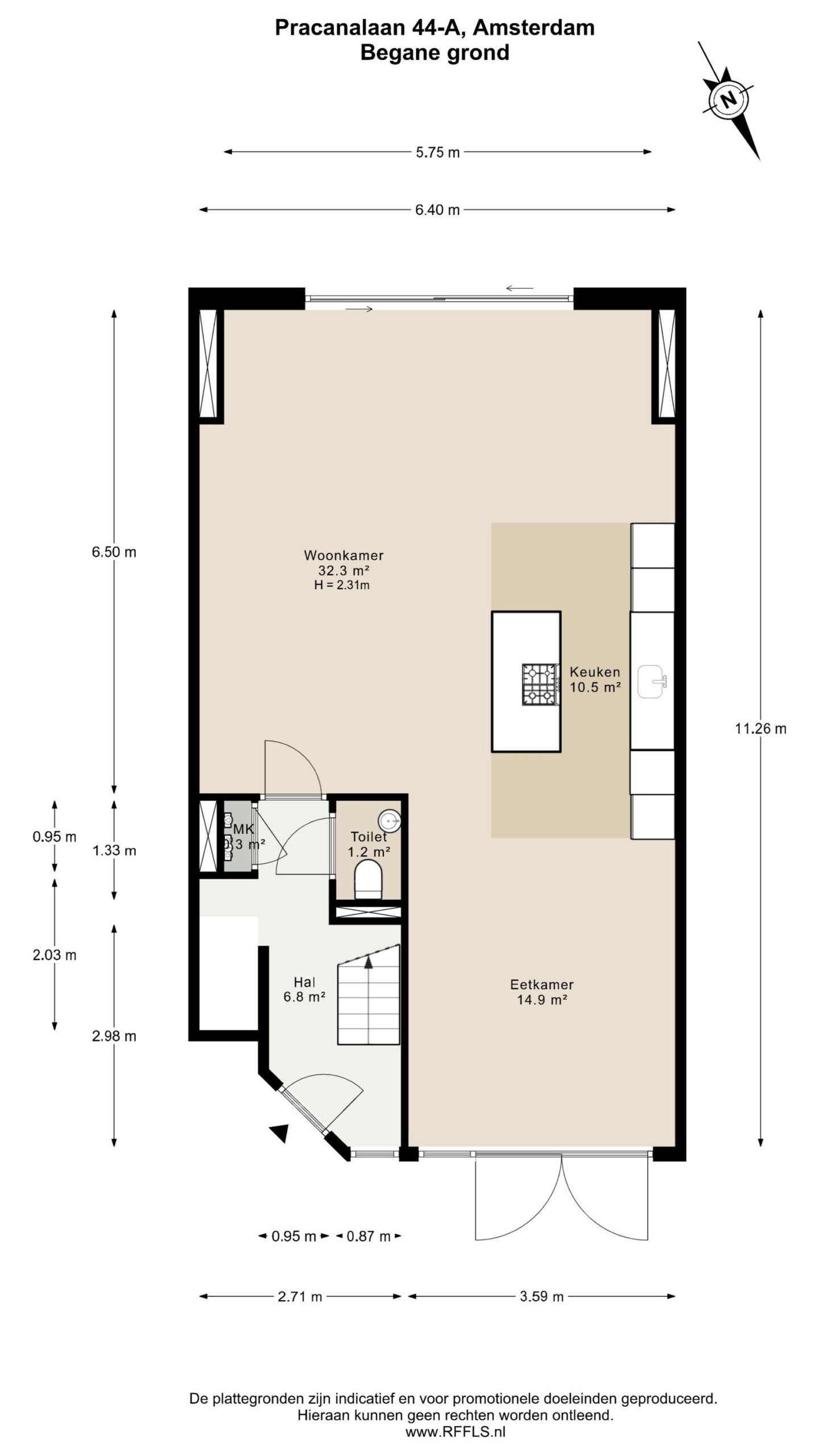 Pracanalaan 44 A in AMSTERDAM-41