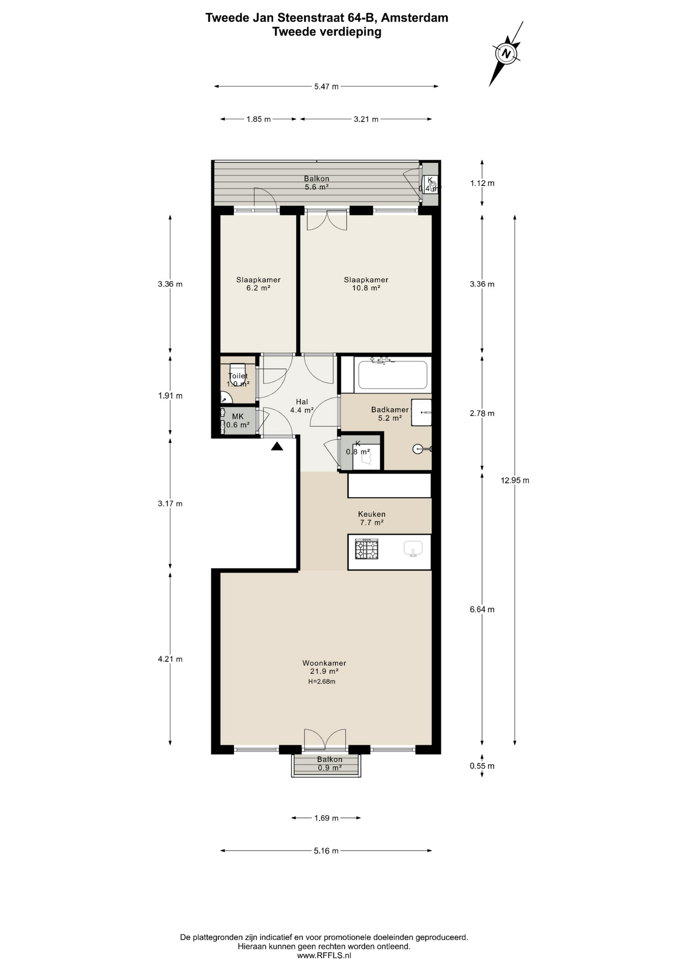 Tweede Jan Steenstraat 64 C in AMSTERDAM-27