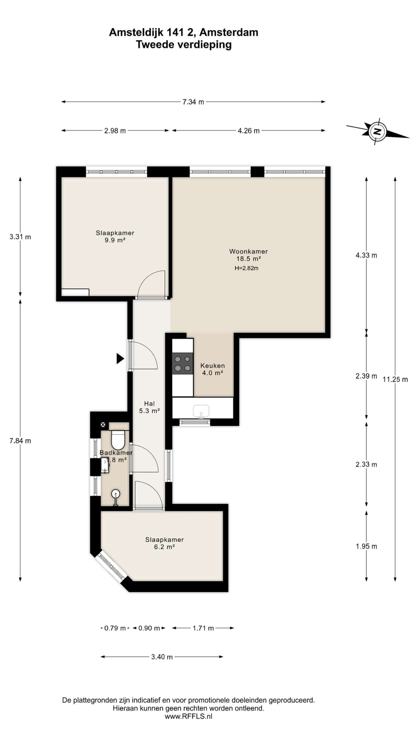 Amsteldijk 141 2 in AMSTERDAM-25
