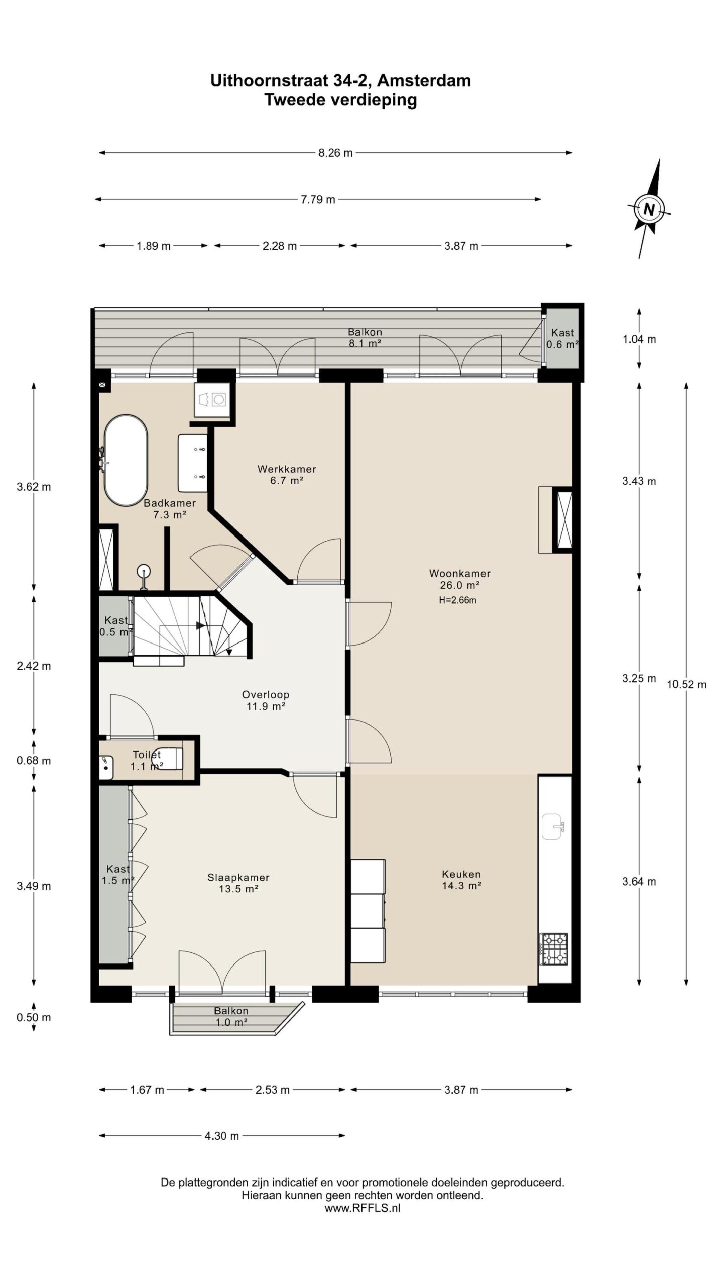 Uithoornstraat 34 2 in AMSTERDAM-34