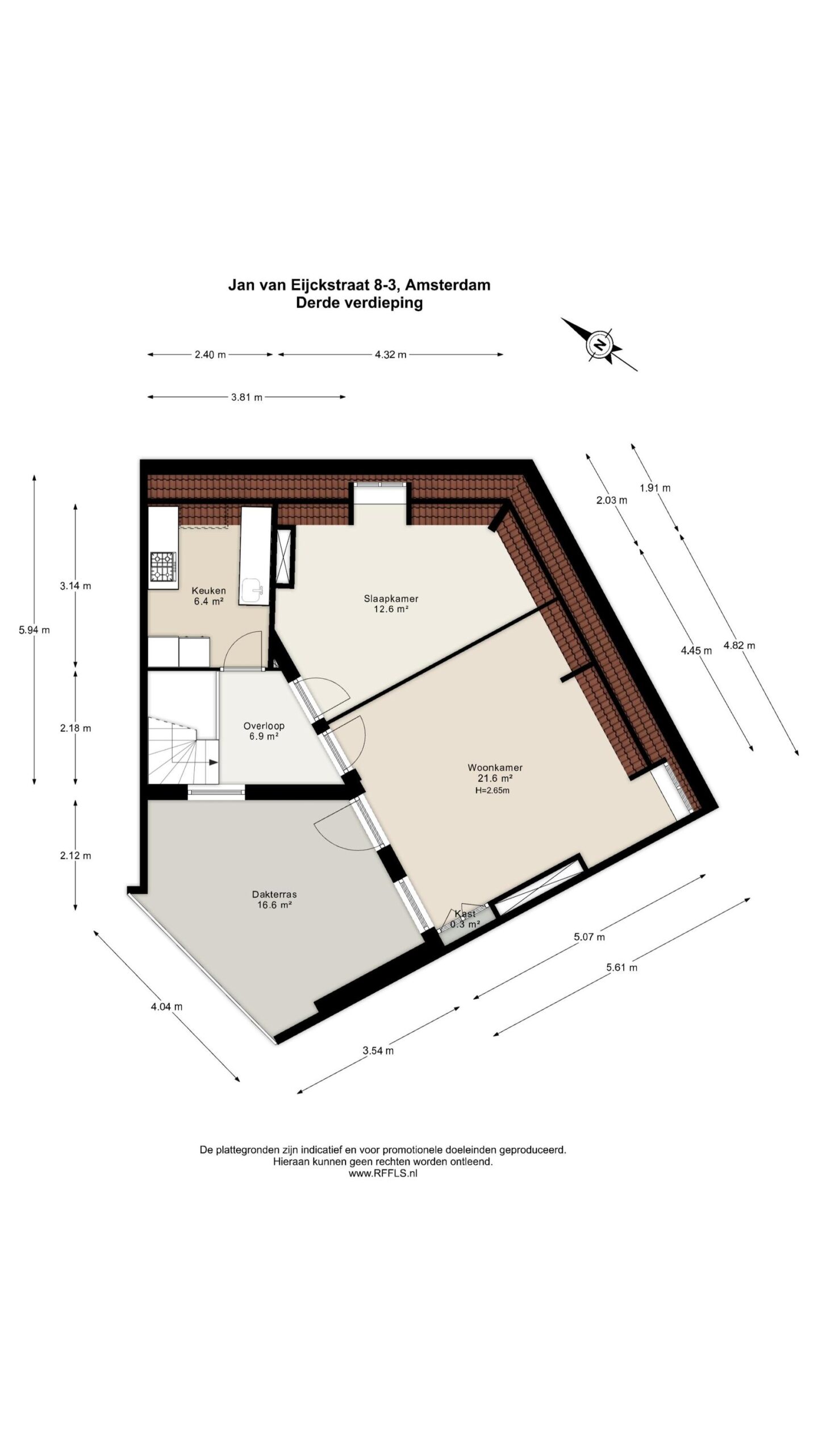 Jan van Eijckstraat 8 3 in AMSTERDAM-37
