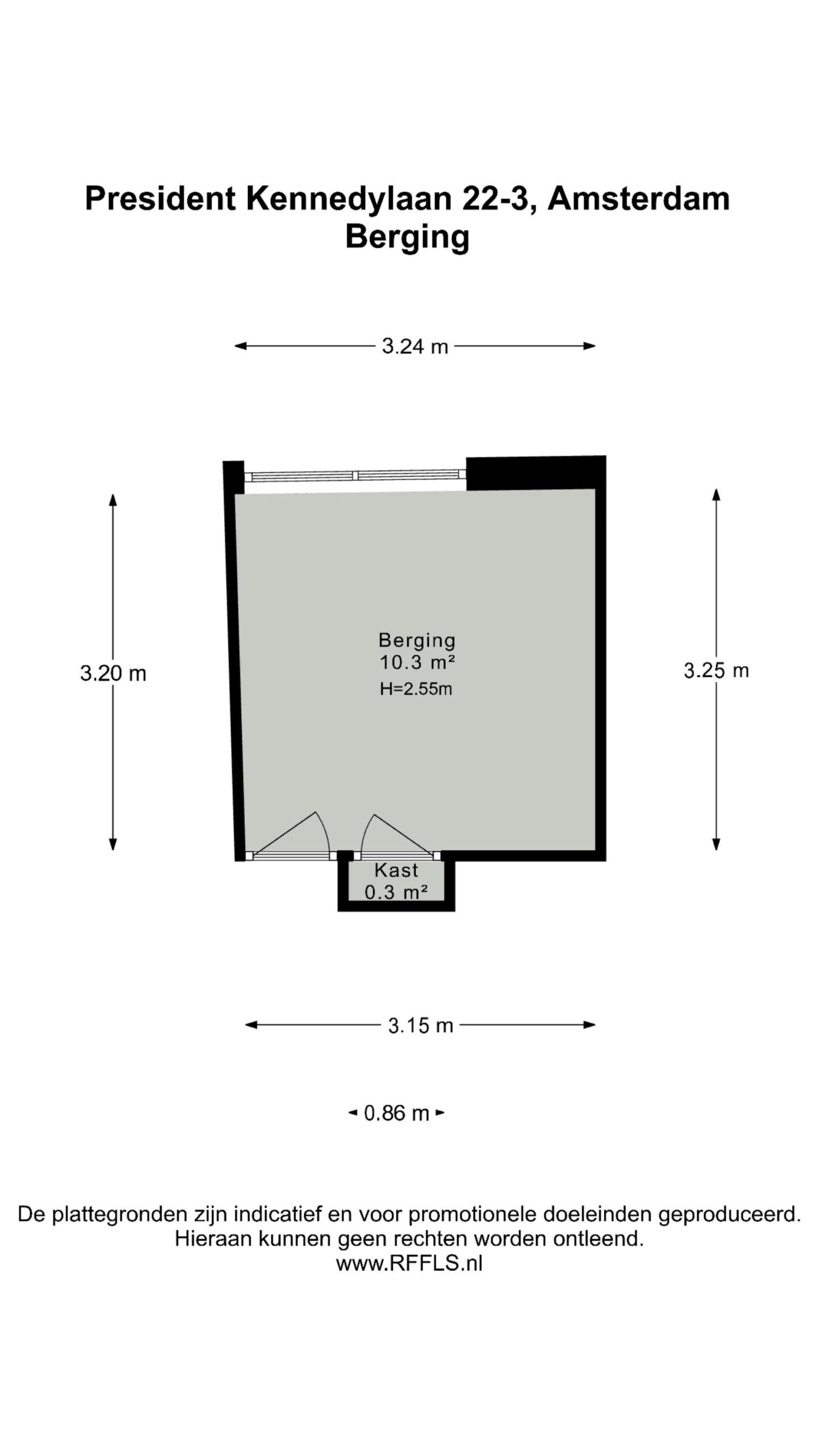 President Kennedylaan 22 3 in AMSTERDAM-37