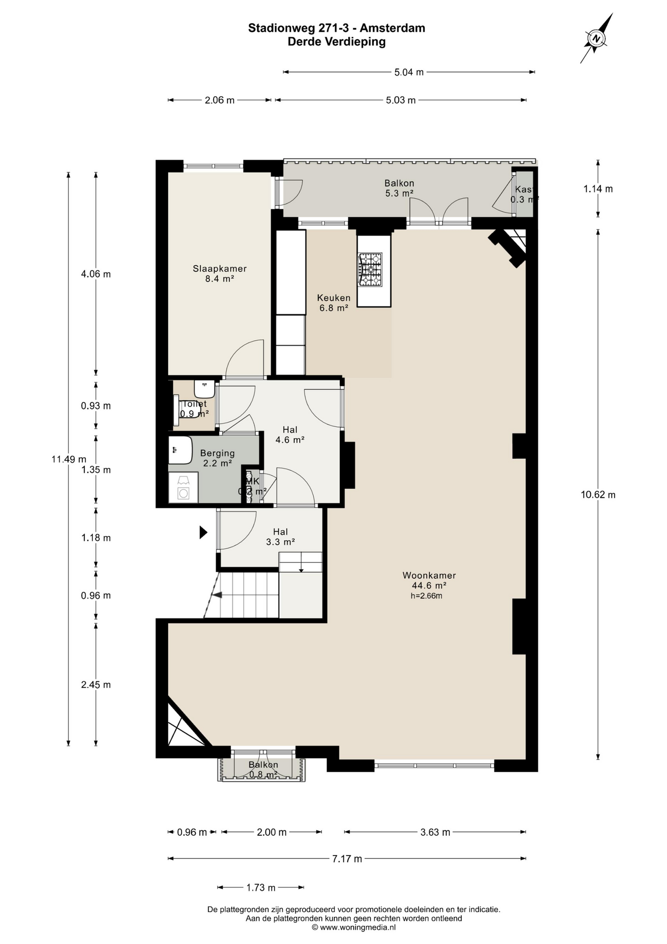 Stadionweg 271 3 in AMSTERDAM-48