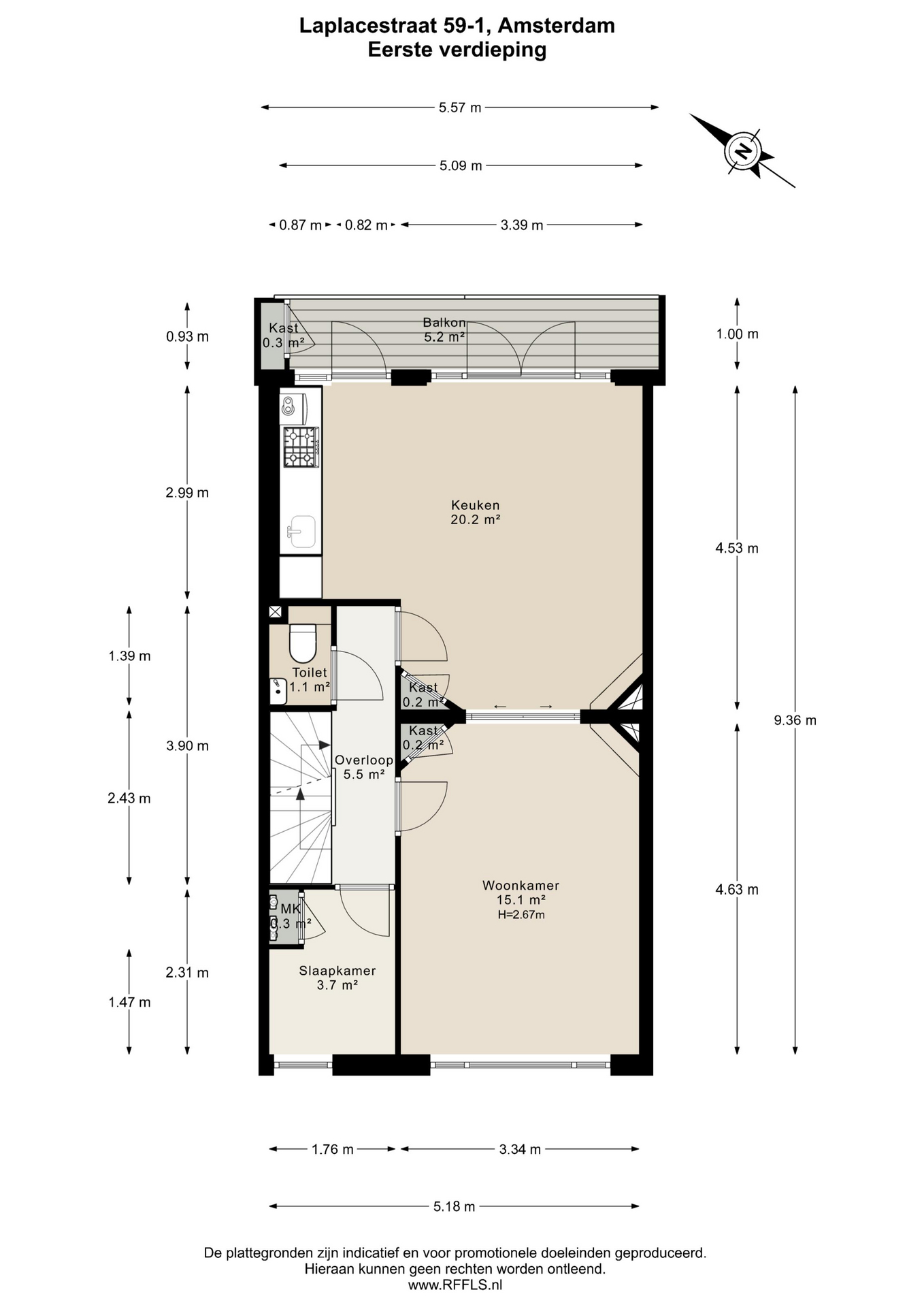 Laplacestraat 59 in AMSTERDAM-42