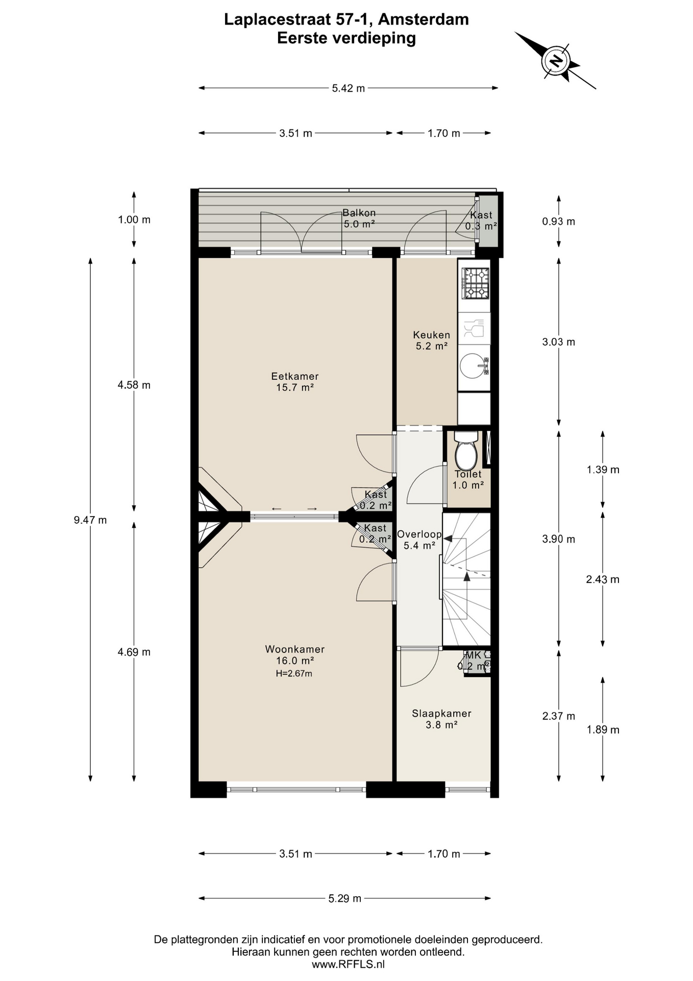 Laplacestraat 57 1 in AMSTERDAM-27