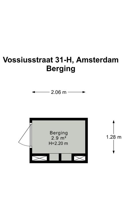Vossiusstraat 31 H in AMSTERDAM-75